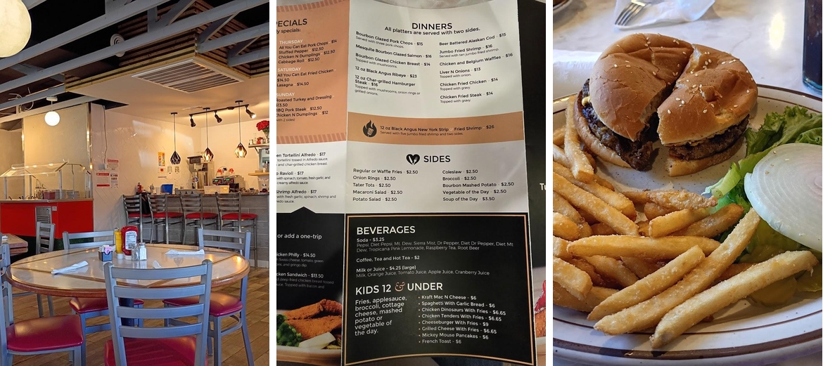 B-Town Restaurant Menu